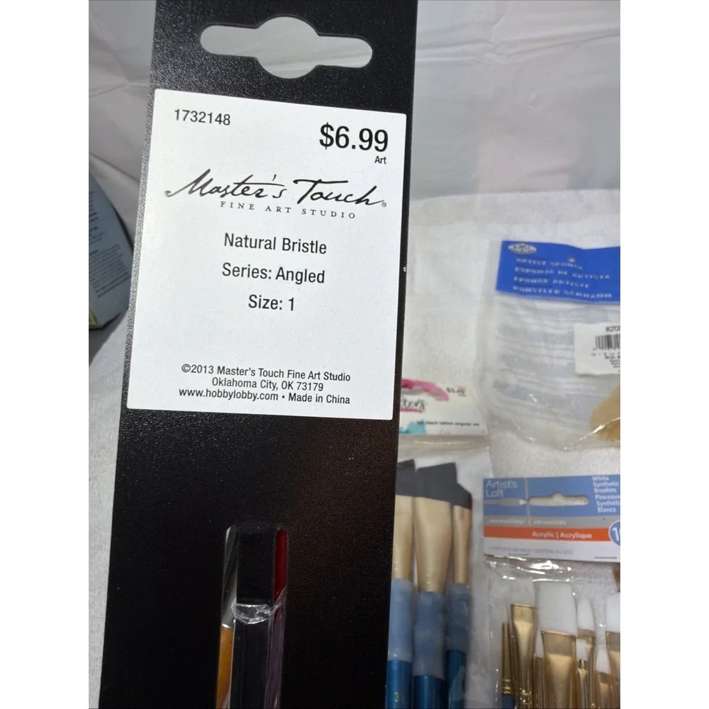 artist paint brushes lot